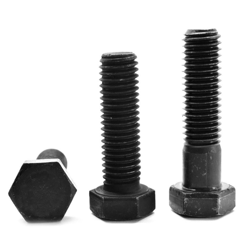 1/2x22-20 x 8x22 Fine Thread Grade 8 Hex Cap Screw Alloy Steel Black Oxide F8043