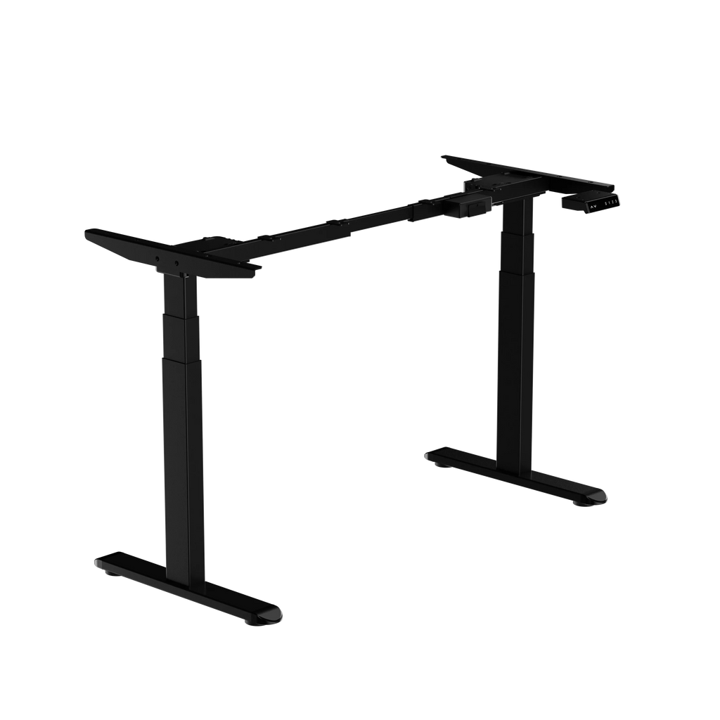 White Electric Stand up Desk Frame C387