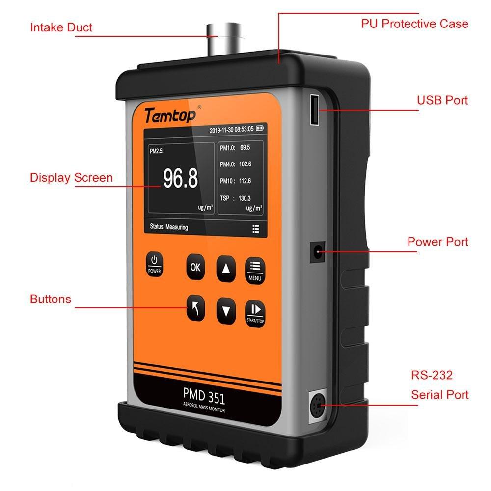 Handheld Particle Counter for PM1.0/PM2.5/PM4.0/PM10/TSP M175