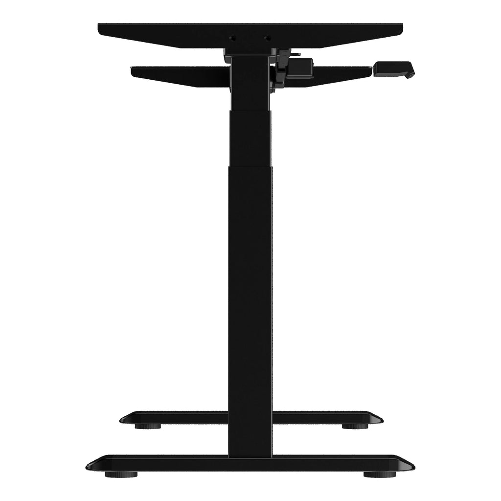 White Electric Stand up Desk Frame C387
