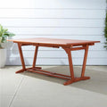 Sienna Brown Extendable Dining Table E748582