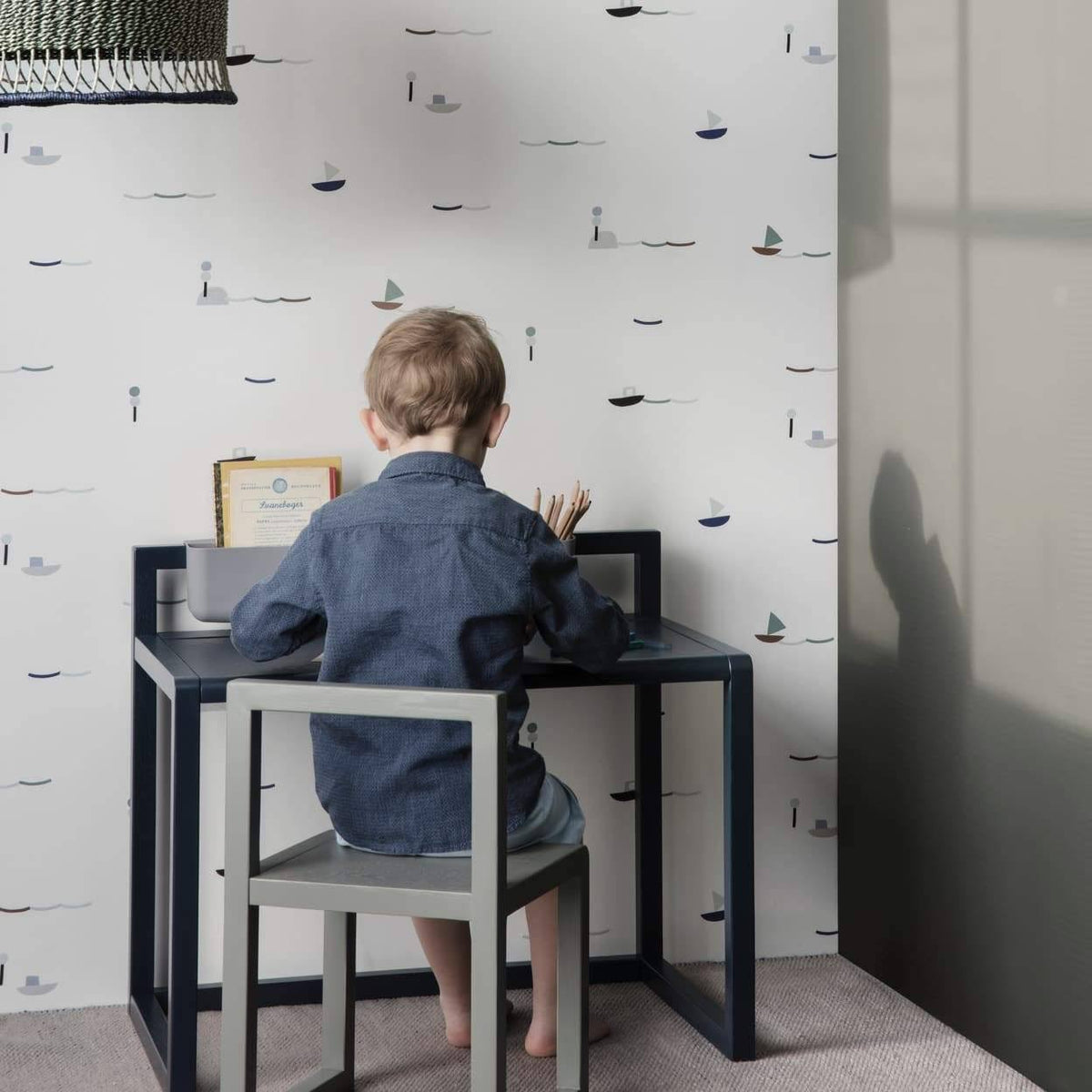 Grey Little Architect Desk I5858
