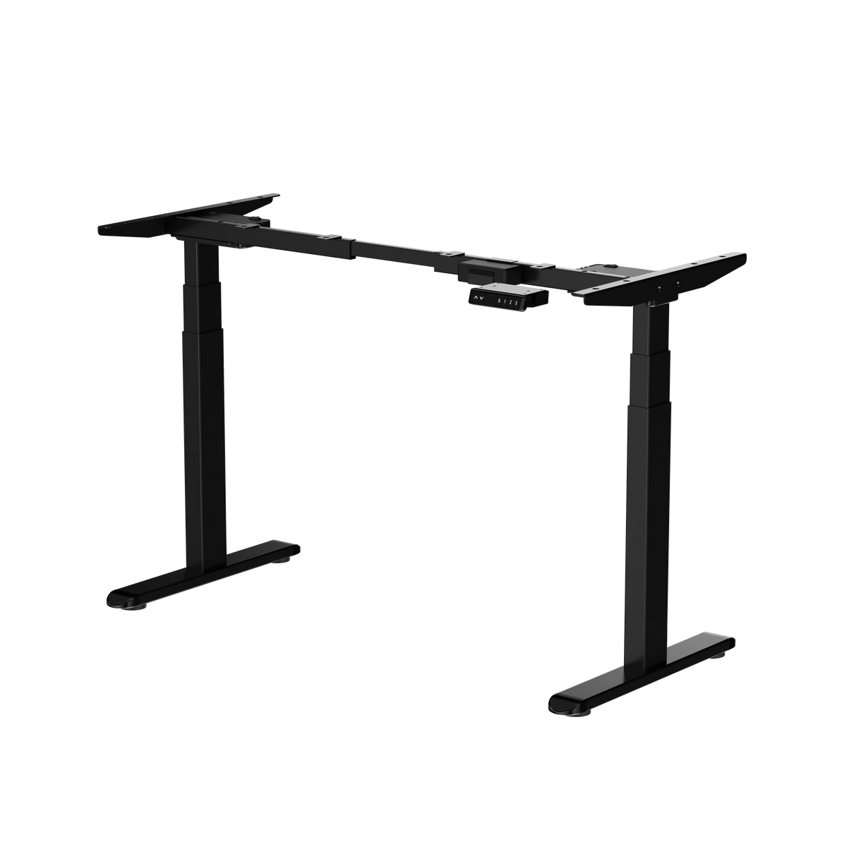 White Electric Stand up Desk Frame C387