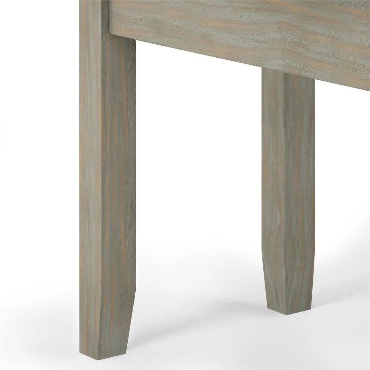 Gray Wood Narrow Side Table Q876949