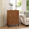 Modern 3 Drawer Wood End Table J536242