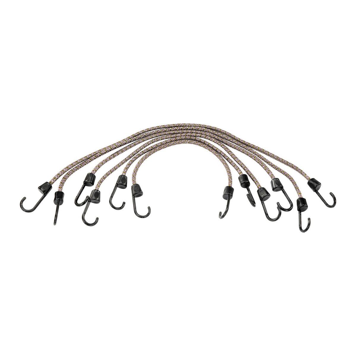 Camouflage Elastic Stretch Cords, 6 Piece R378858