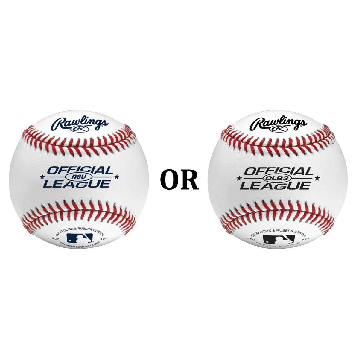 (24 Pack) Rawlings Bucket of Official League Recreational Grade OLB3 Baseballs X44625