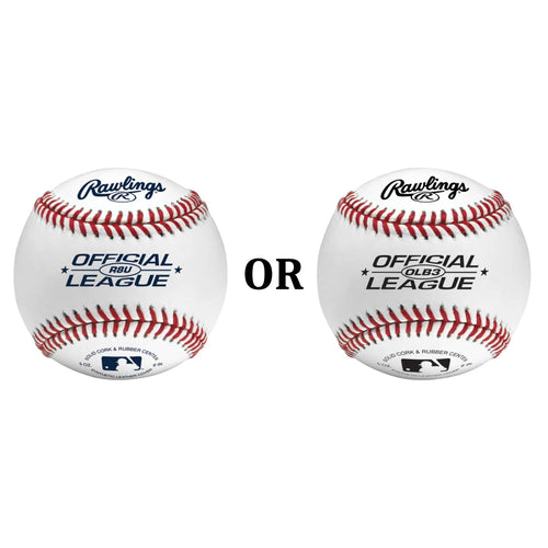 (24 Pack) Rawlings Bucket of Official League Recreational Grade OLB3 Baseballs X44625