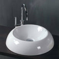 Ceramic Circular Vessel Bathroom Sink J97049
