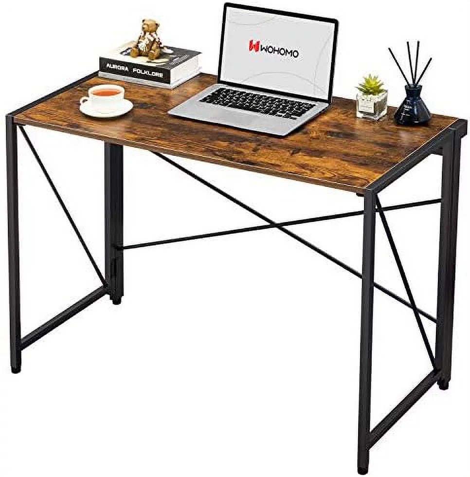 Folding Computer Desk Brown L153941