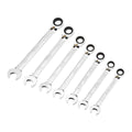 7-Piece Reversible Ratcheting Combination Wrench Set N967