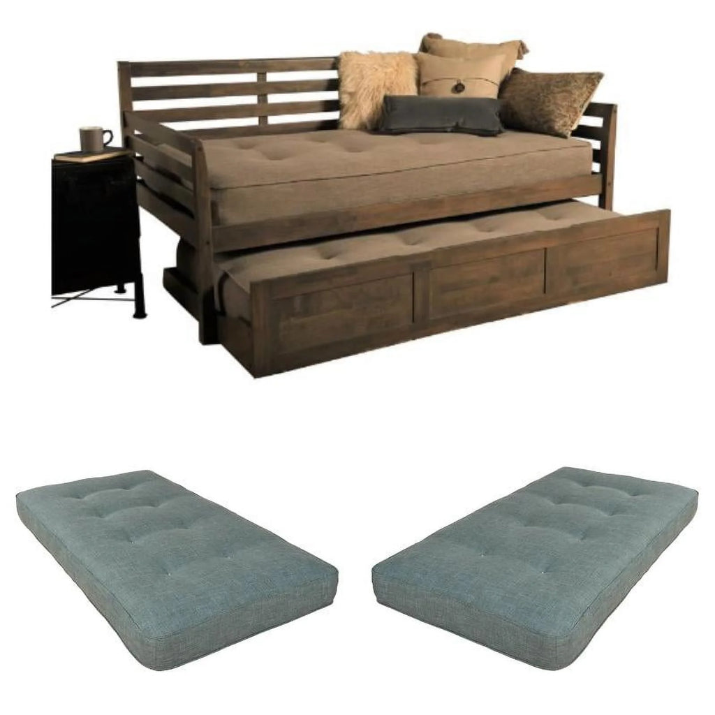 3-Piece Set with 2 Daybed Mattresses & Daybed U690343
