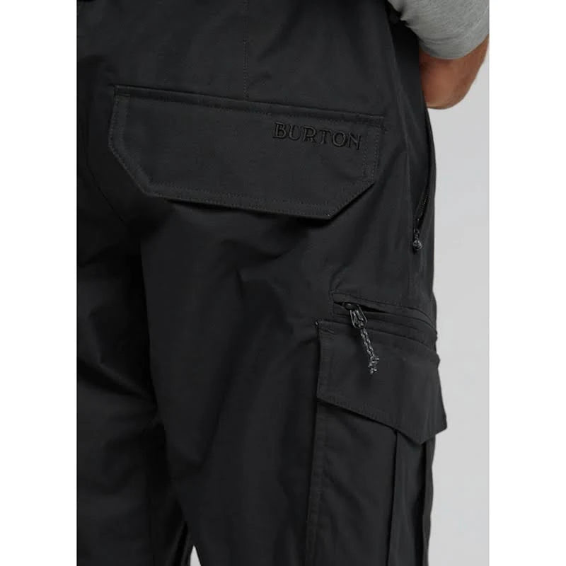 Men's Regular Fit Cargo Pant, Large, Black S186990