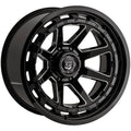 22x12 Black Off Road Wheels D758
