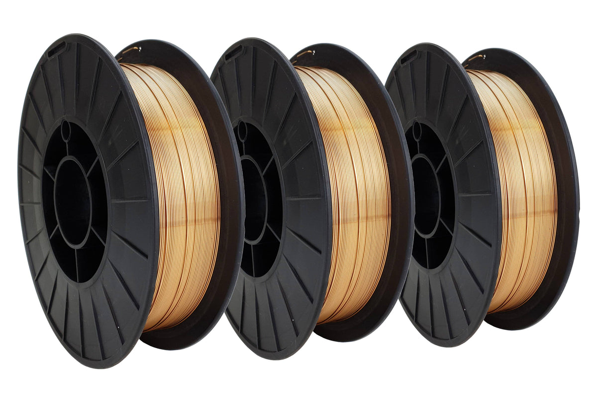 11 lb Mild Steel MIG Wire 3 Spools G95086