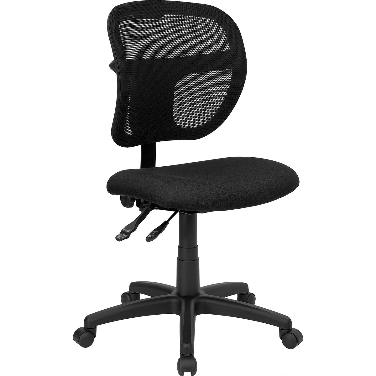 Navy Blue Mesh Swivel Task Chair J699397