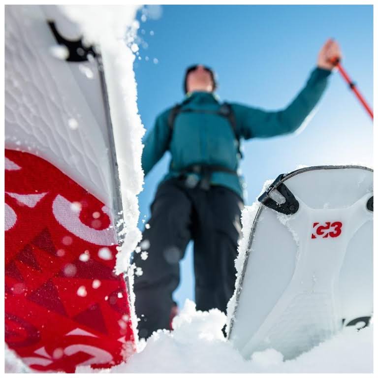 115mm Red Climbing Skins R201