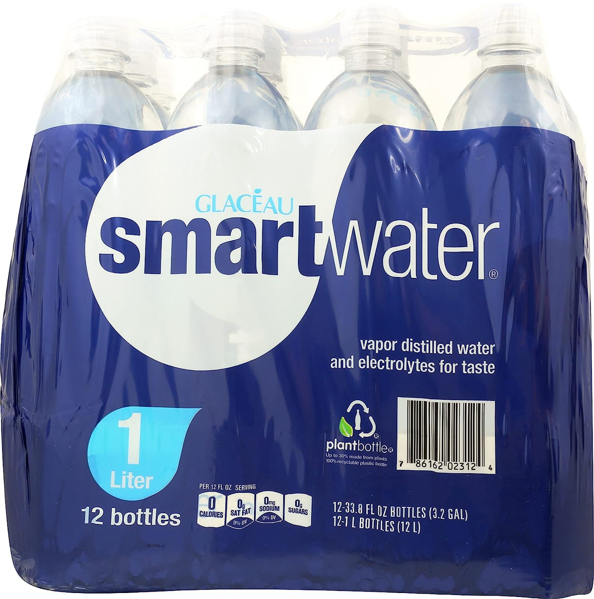 Smart Water 33.8 Fl Oz (Pack of 12) X983