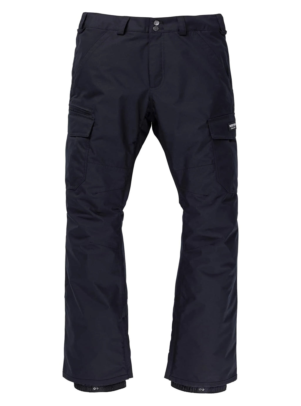 Men's Regular Fit Cargo Pant, Large, Black S186990