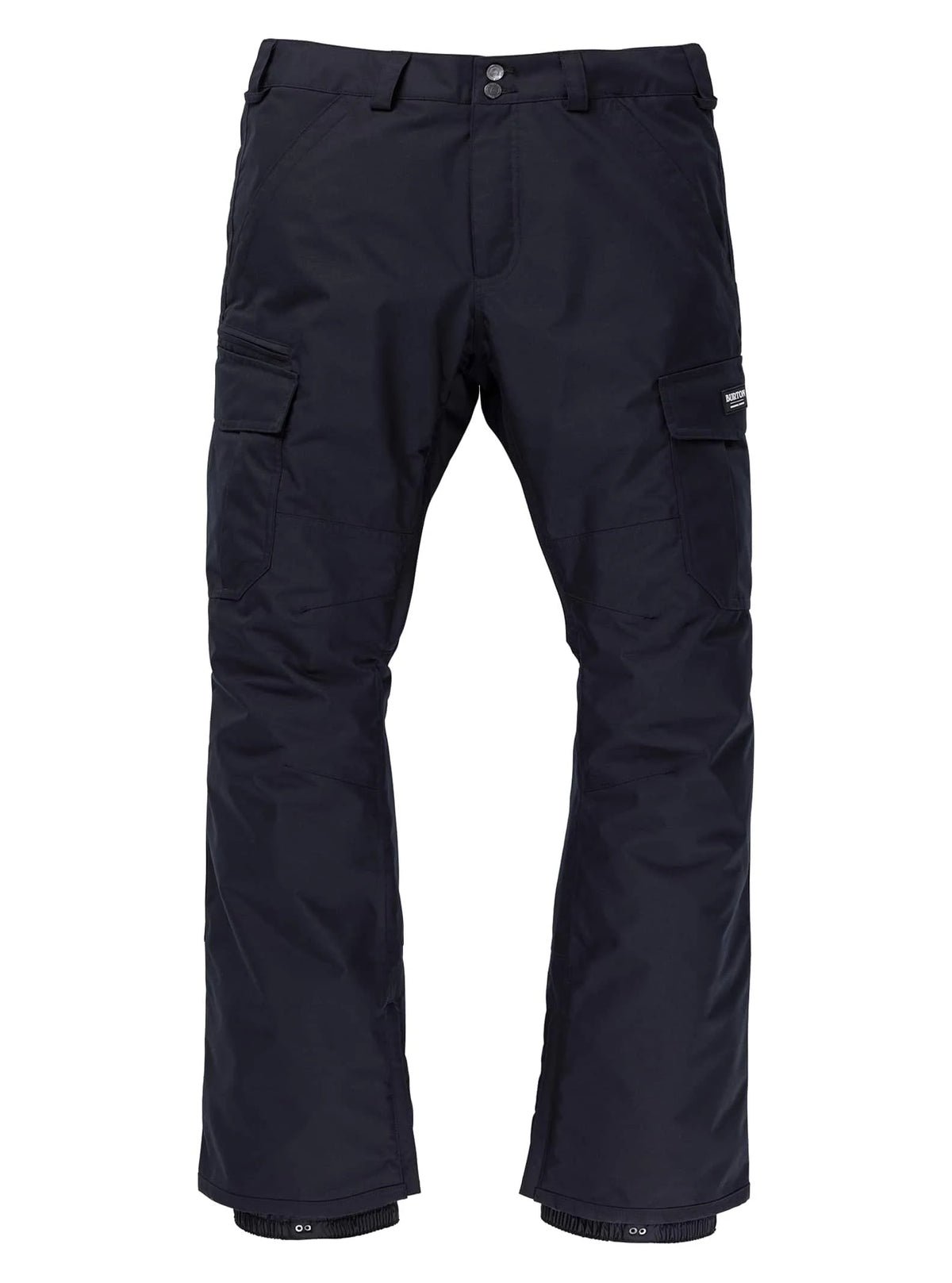Men's Regular Fit Cargo Pant, Large, Black S186990