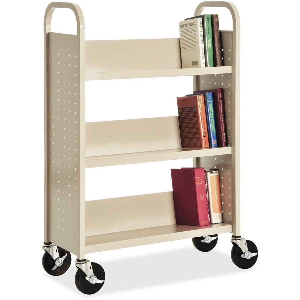 Single Sided Book Cart Z3118