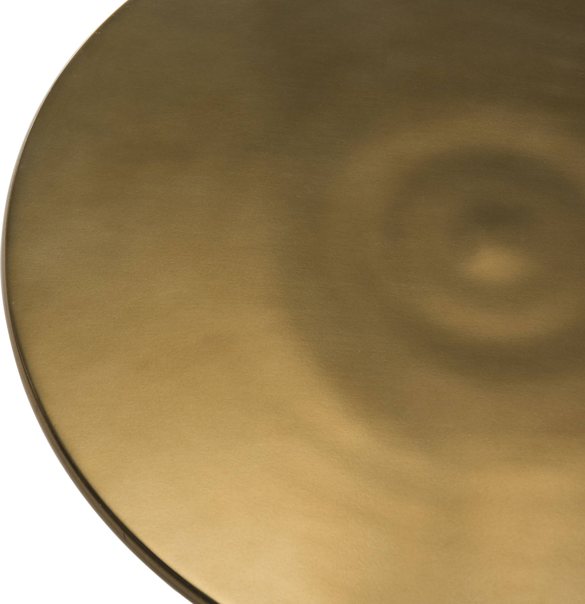 Antique Brass Round Side Table T67680