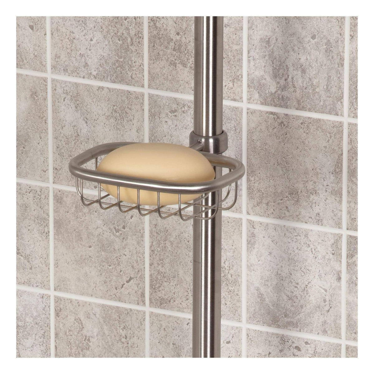 Brushed Stainless Steel Tension Caddy E22412