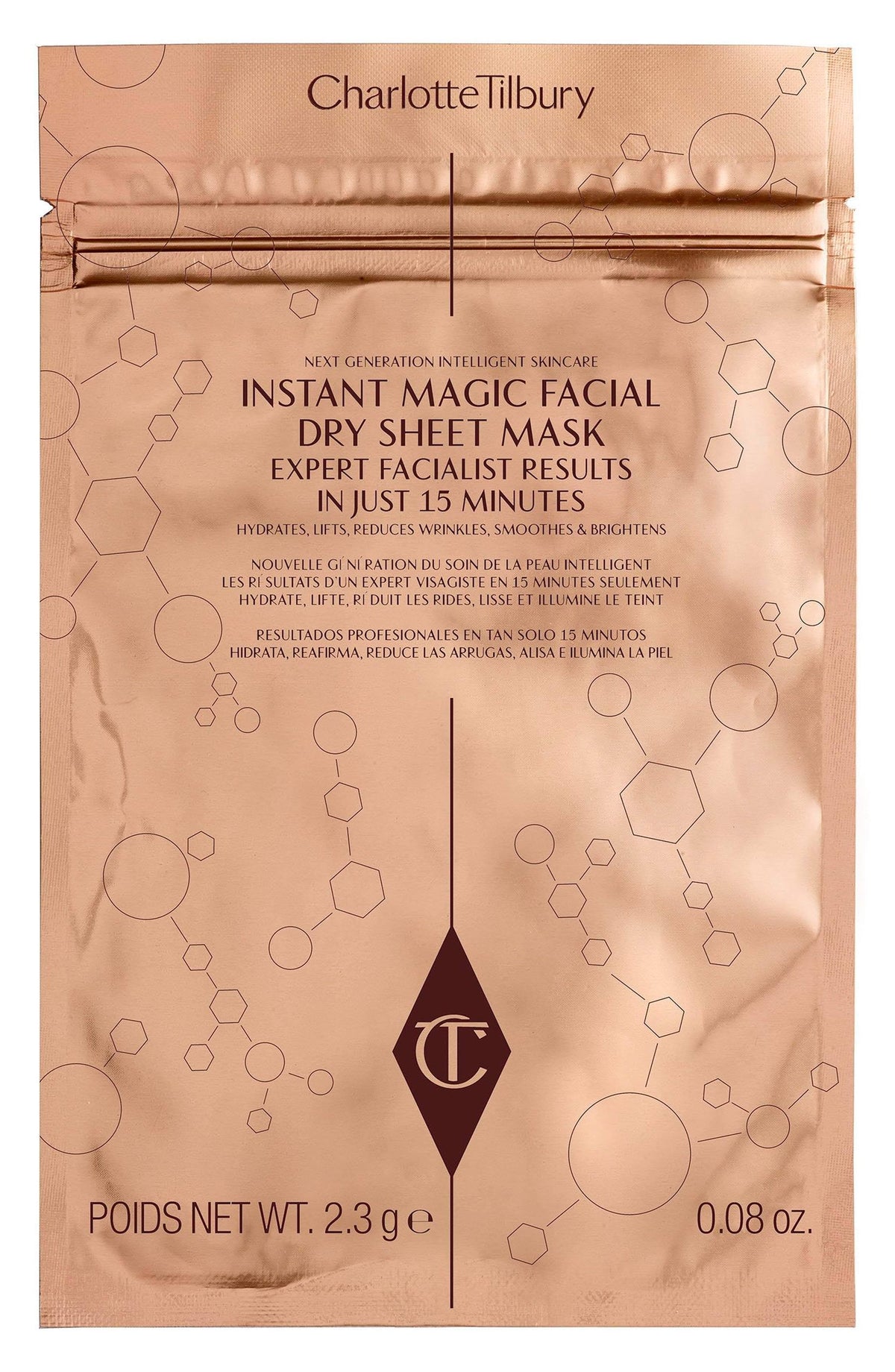 Instant Magic Facial Dry Sheet Mask 4-Pack A46436
