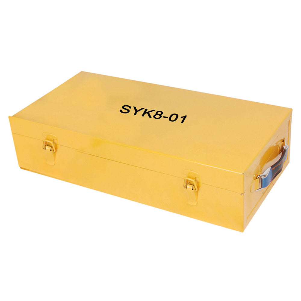 10 Ton 6 Die Hydraulic Knockout Punch Tool Kit with Case U4128
