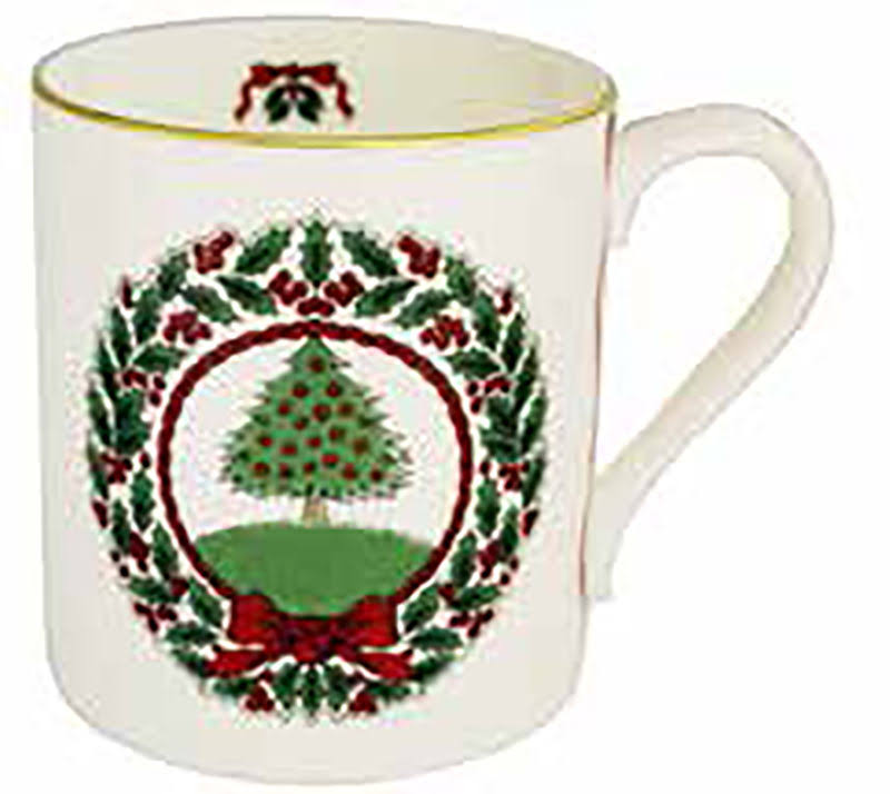 White Christmas Tree Mug U25191