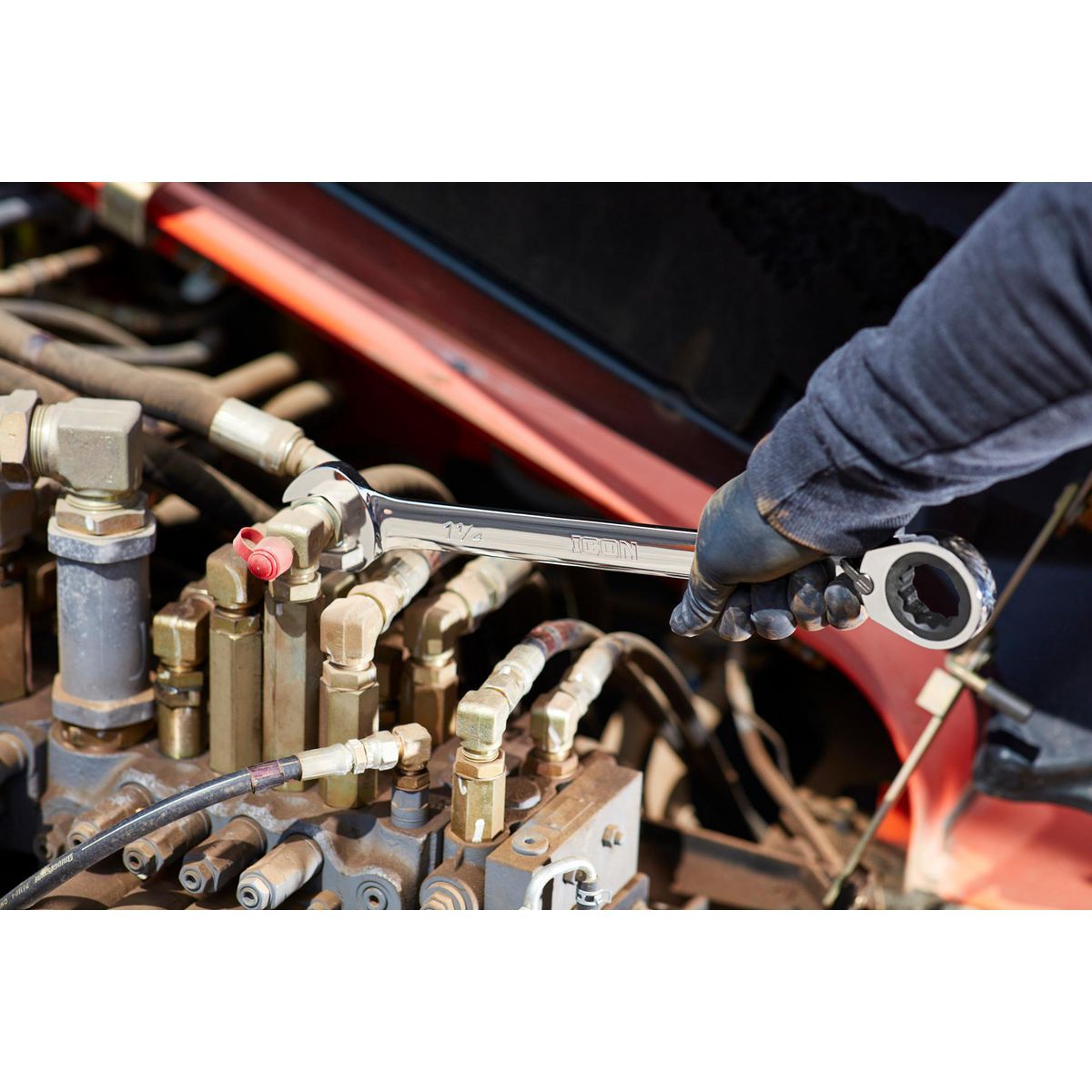 7-Piece Reversible Ratcheting Combination Wrench Set N967
