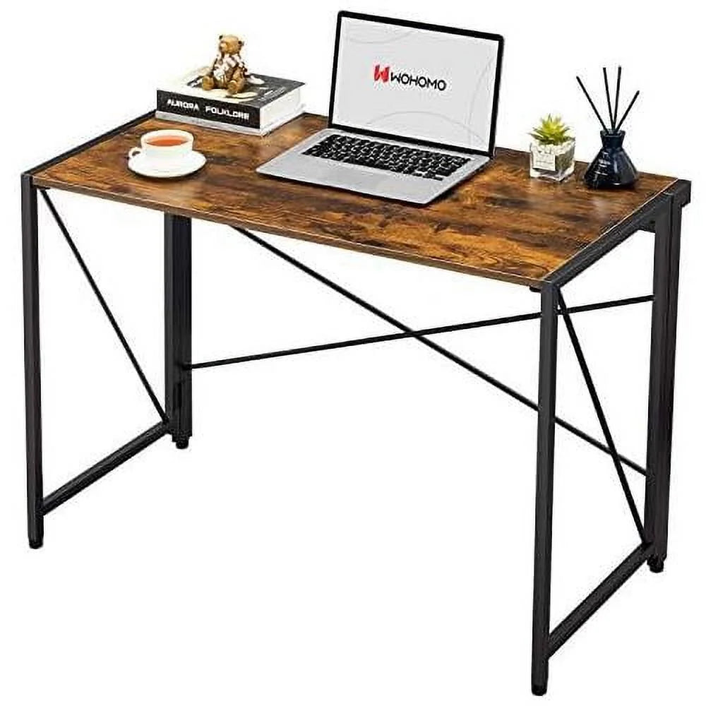 Folding Computer Desk Brown L153941