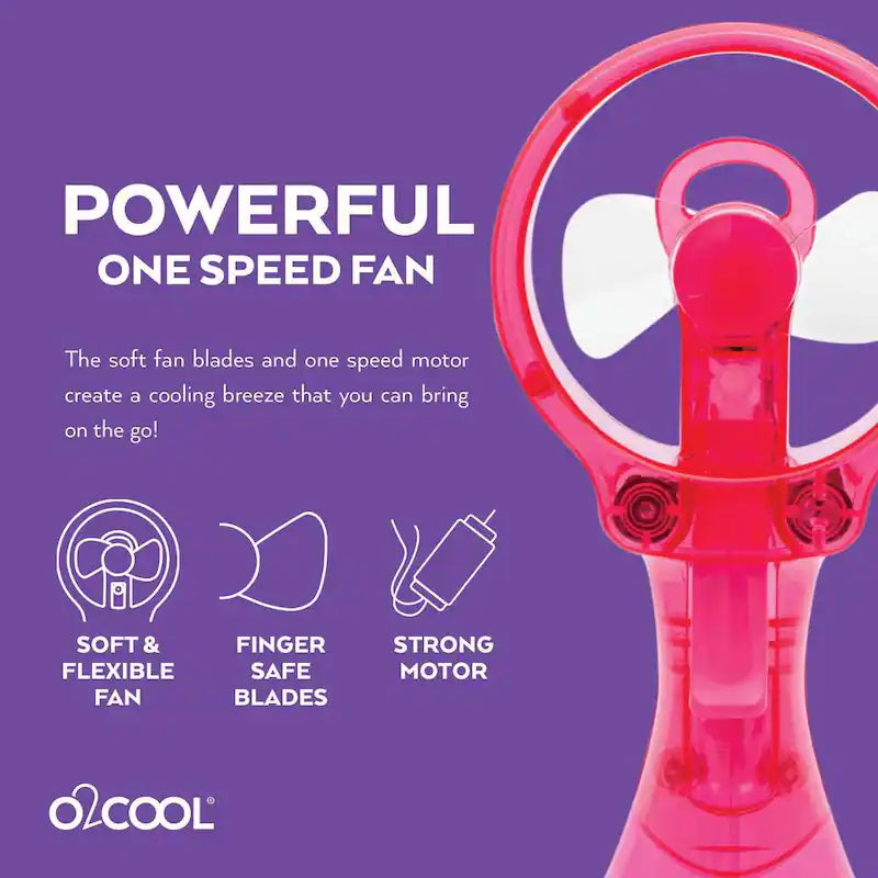 3.07 in. Water Misting Personal Fan U347