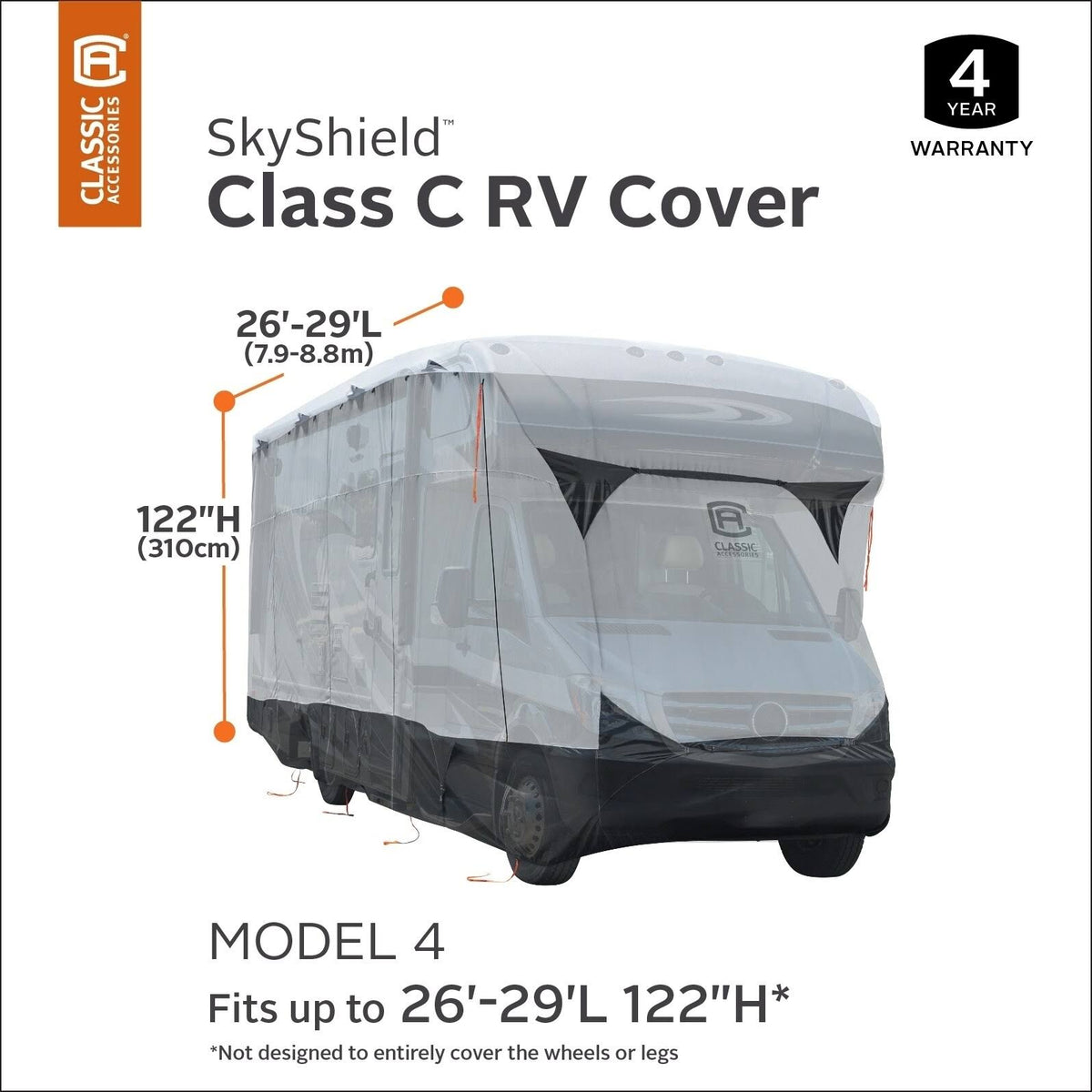 Class C RV Cover D7142
