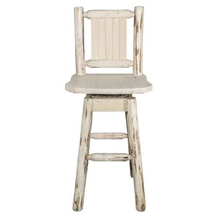 Swivel Solid Wood Bar Stool F603145