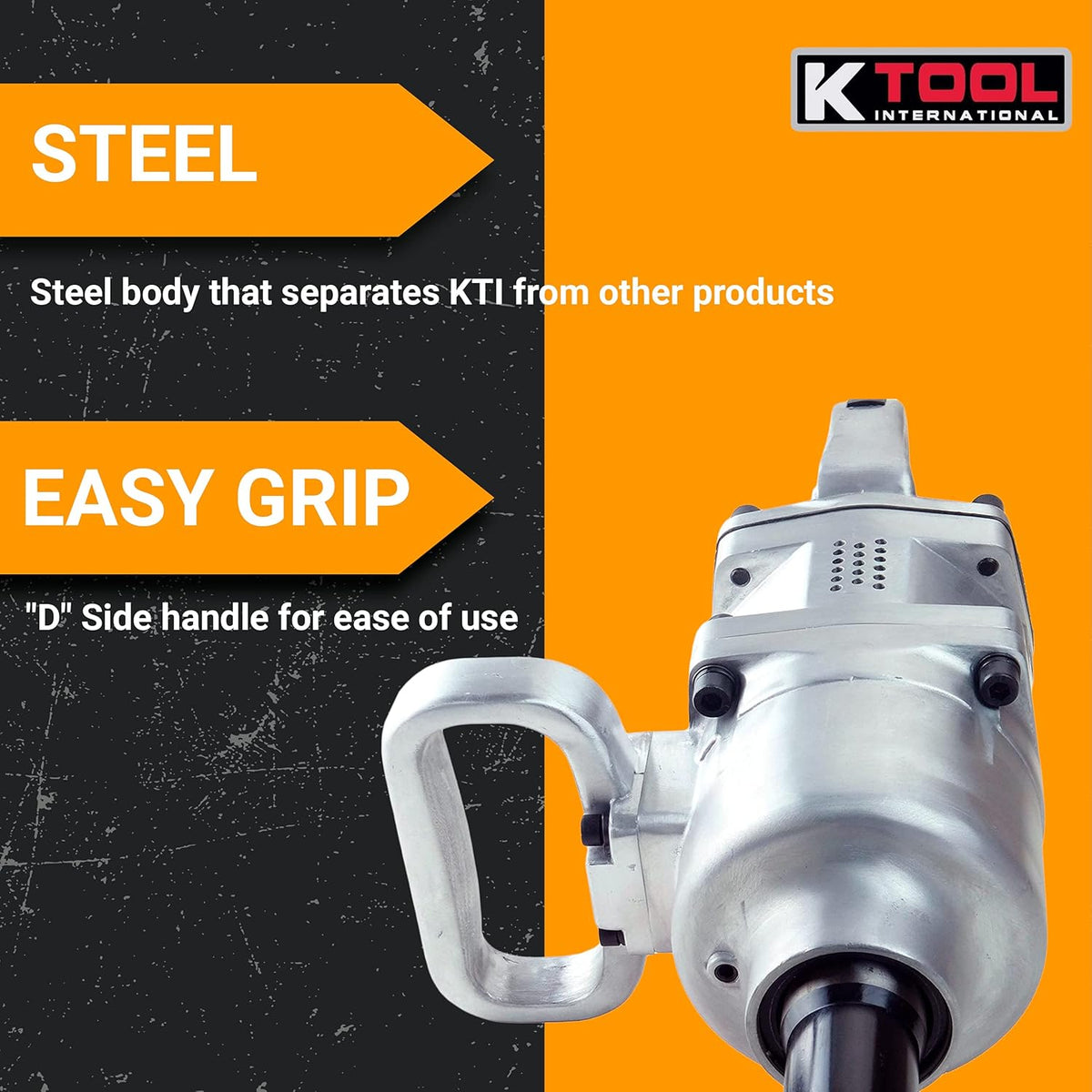 1 inch Drive Air Impact Wrench with 6 inch Anvil Extension P569