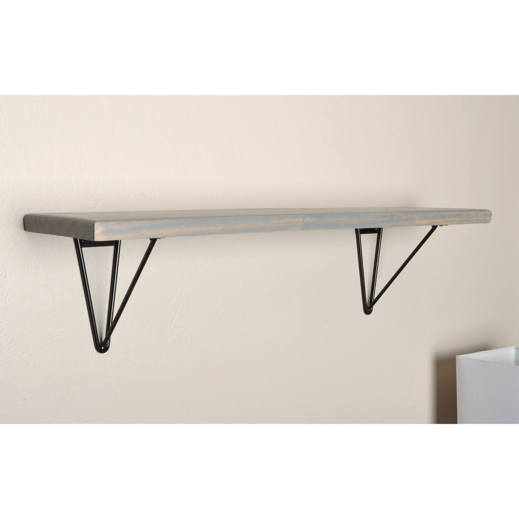 Wall Mount Shelf Triangle Hardware - 34 x 7.25 Y3230