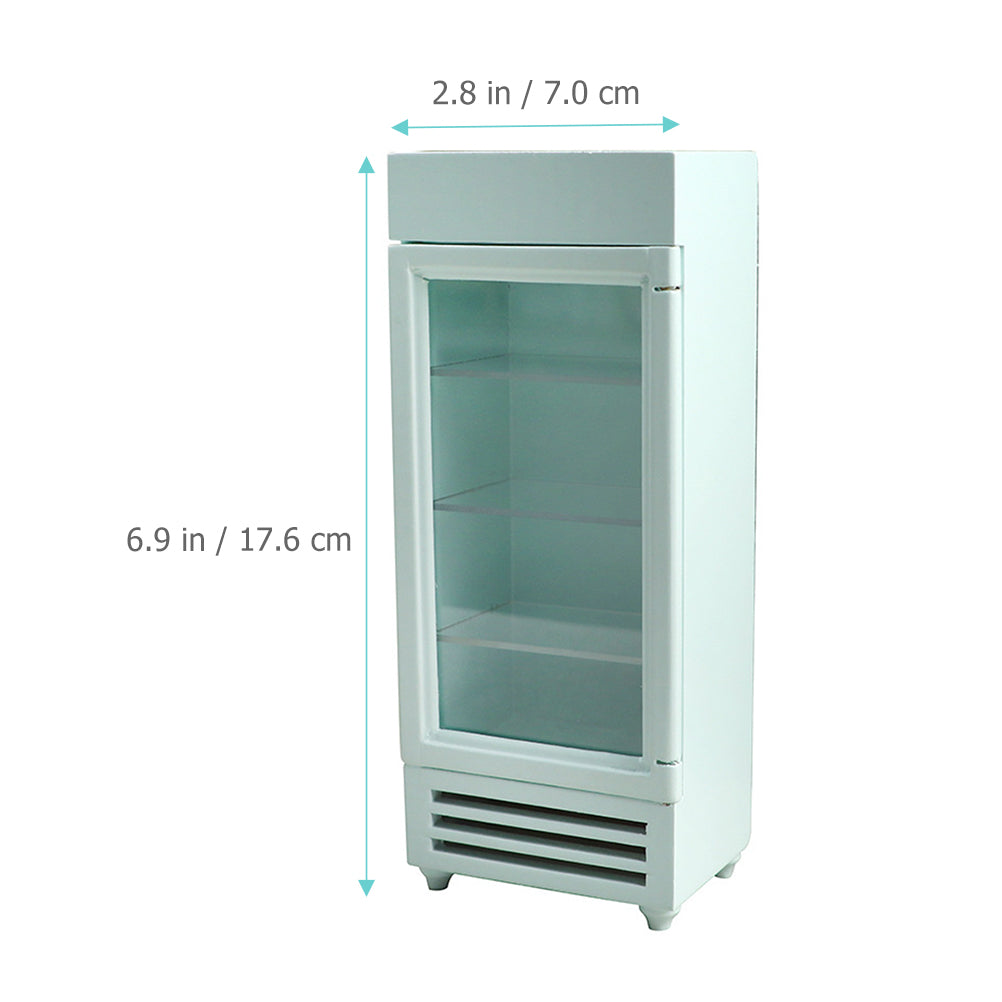Miniature Dollhouse Refrigerator Decoration Ornament Z722