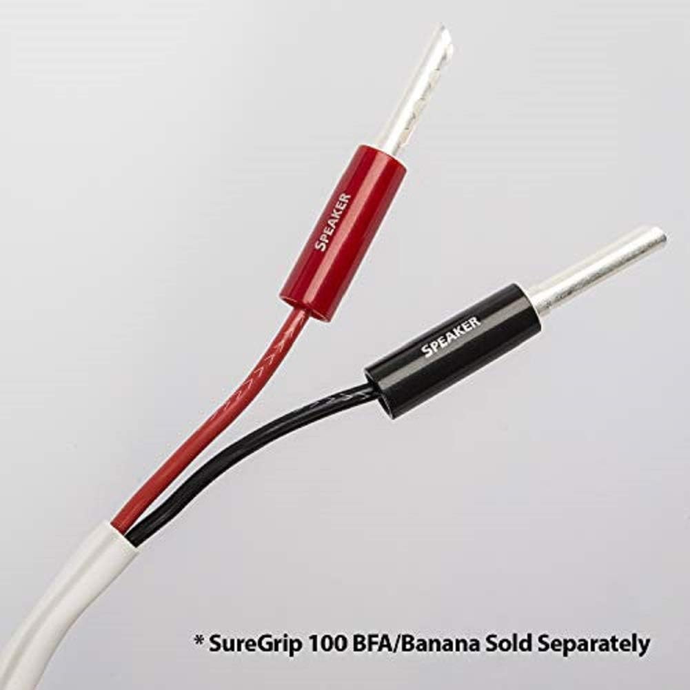 100ft White Speaker Cable C3838