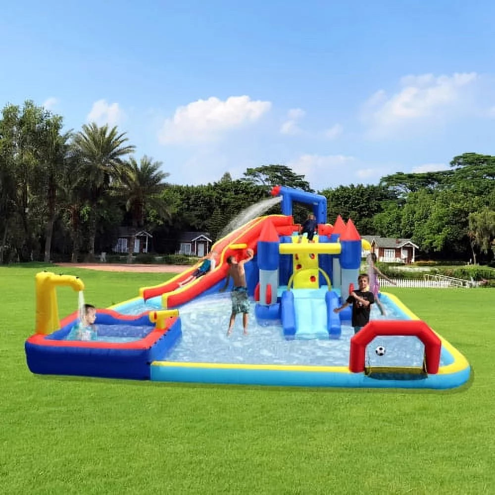 10 in1 Inflatable Water Park with Splash Pool I786069
