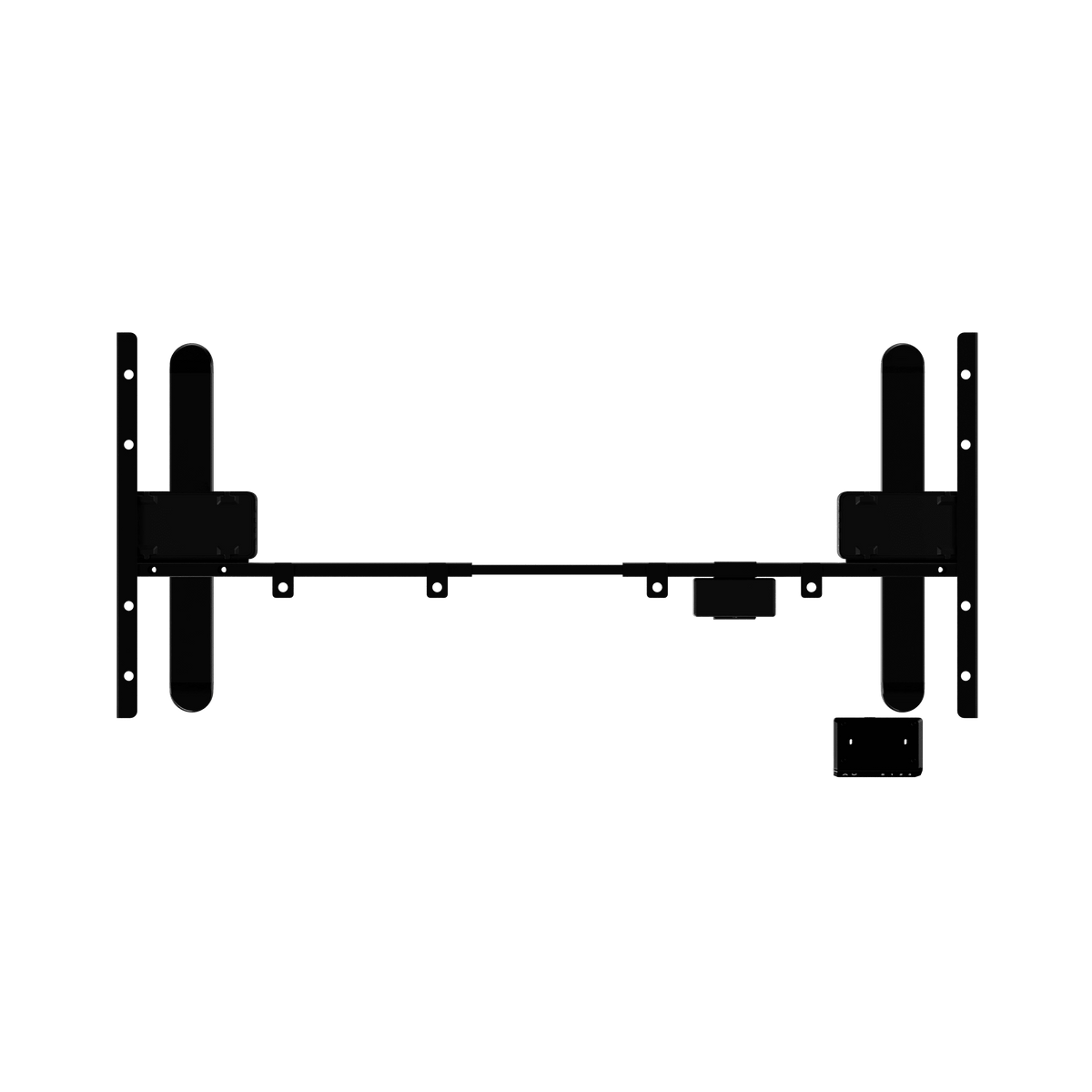 White Electric Stand up Desk Frame C387