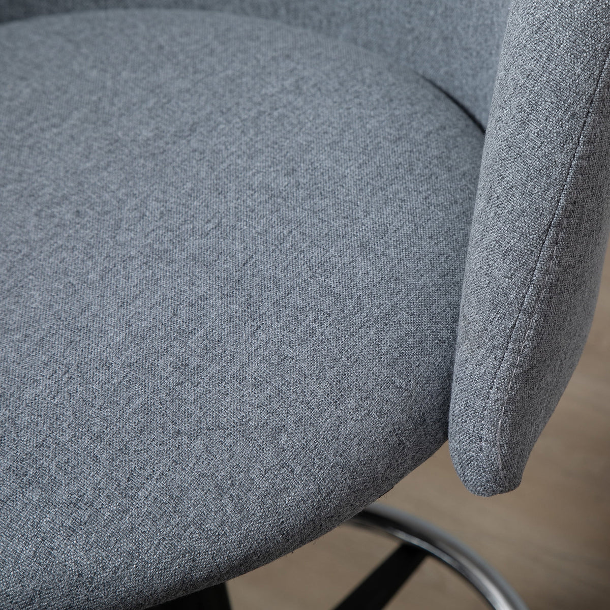 Grey Task Chair with Adjustable Height G5035