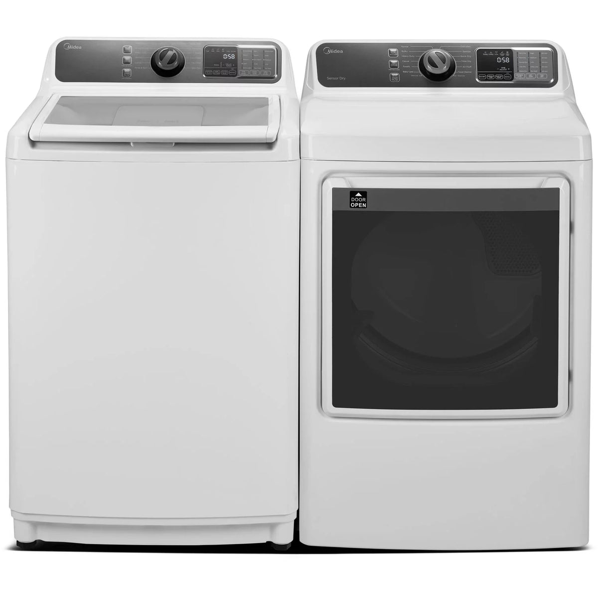 White 7.5-Cu. Ft. Front Load Electric Dryer L3329