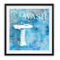 Framed Giclee Print 16x16 V10355